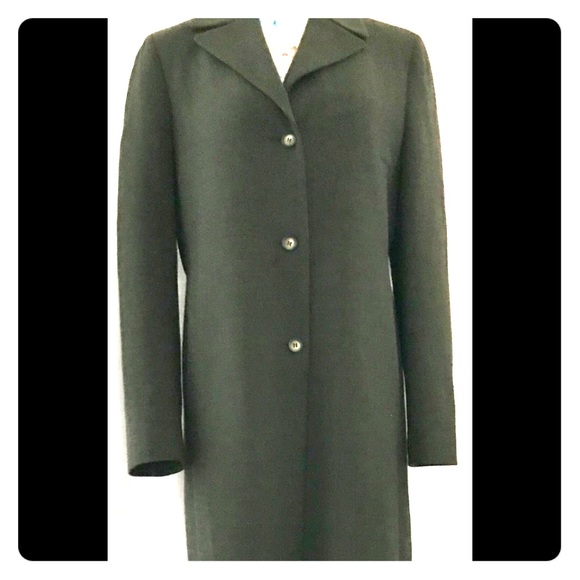 Michael Kors Jackets & Blazers - 🍁OLIVE WOOL MICHAEL KORS LONG COAT🍂
